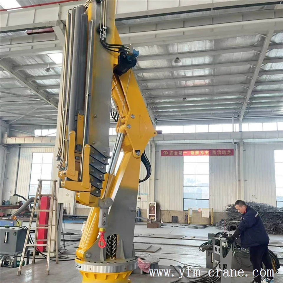 Foldable Knuckled Boom Crane best