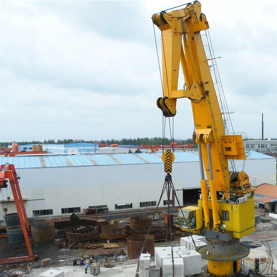 knuckle boom offshore crane