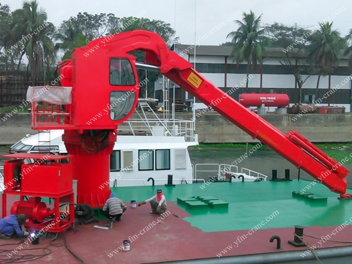 Telescopic Knuckle Boom Crane