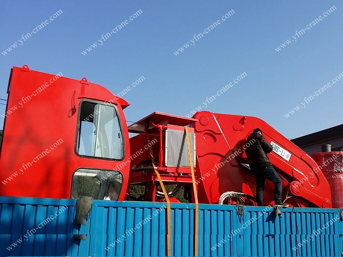 Telescopic Knuckle Boom Crane
