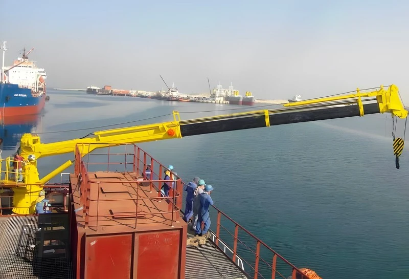 fixed boom deck crane fixed boom deck crane