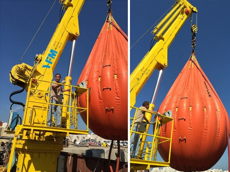 marine telescopic crane marine telescopic crane