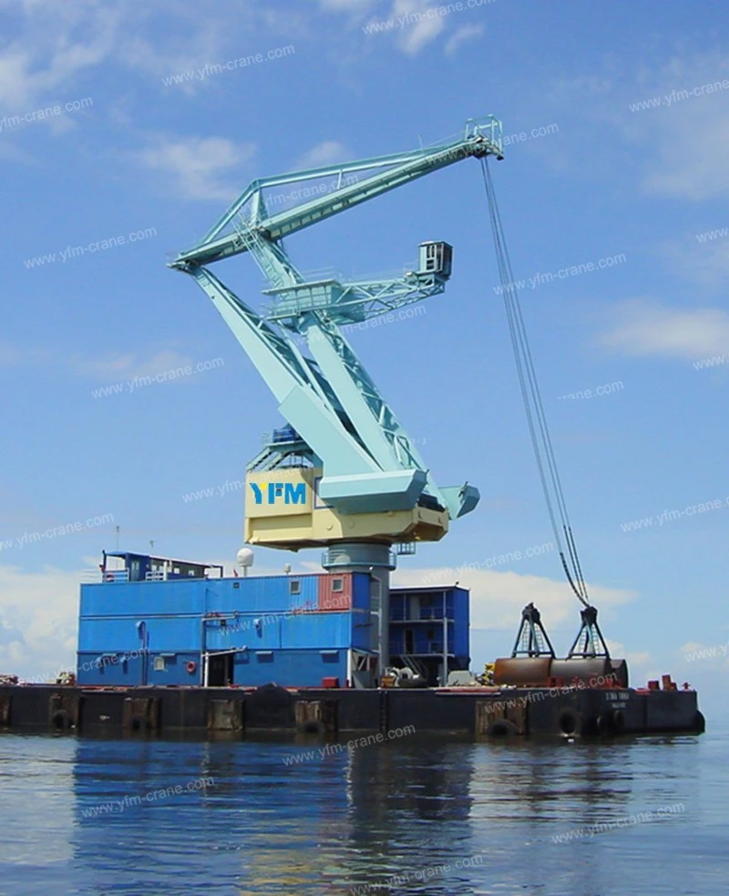 Floating Barge Crane Floating Barge Crane